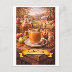 Apple Cider (American Food Series) Postcard