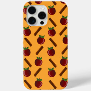 Apple Cinnamon Pattern iPhone 15 Pro Max Case