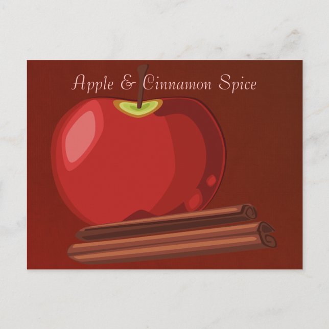 Apple Cinnamon Postcard (Front)