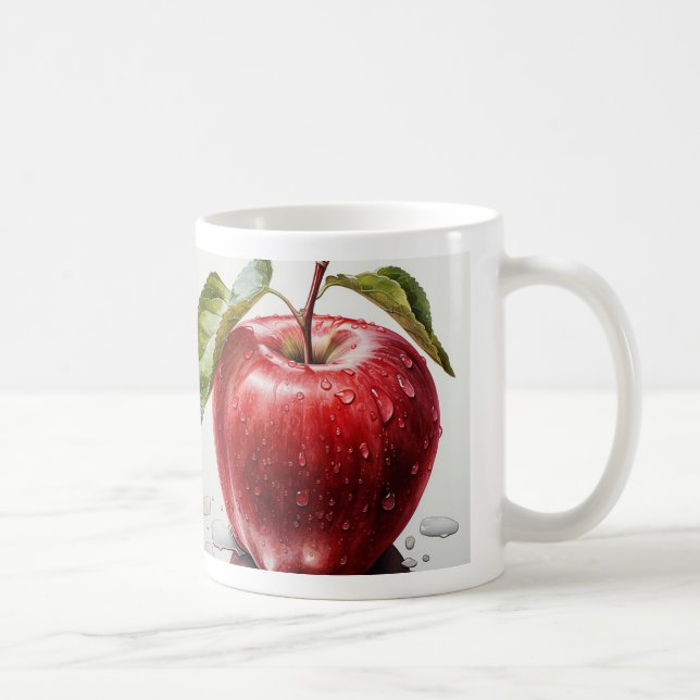 Apple Coffee Mug (Right)