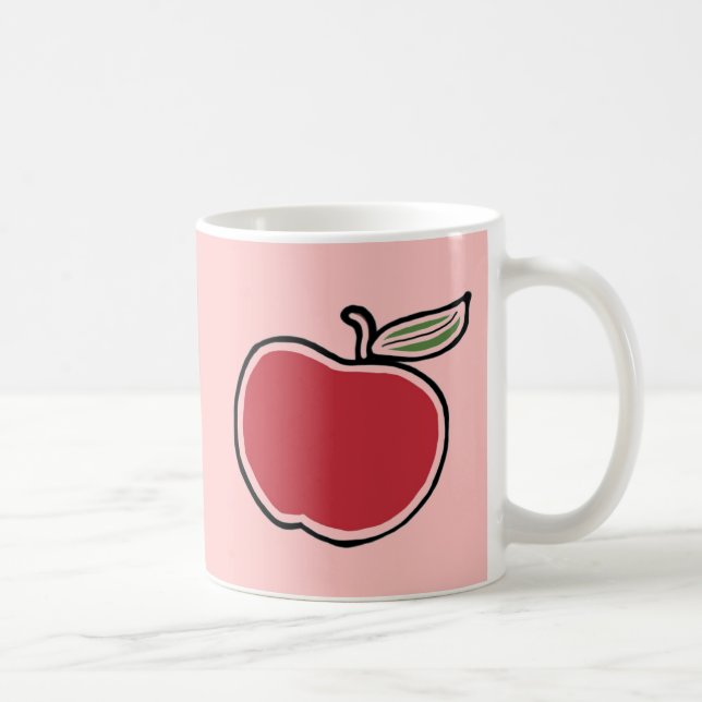 Apple Coffee Mug (Right)