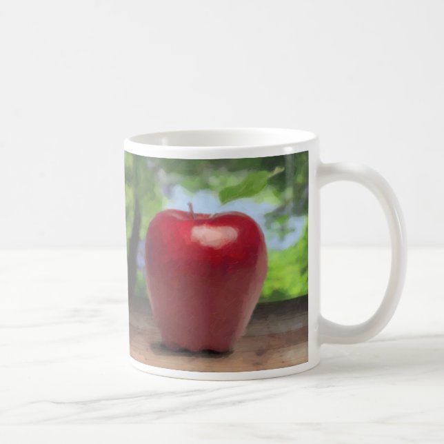 Apple Coffee Mug (Right)