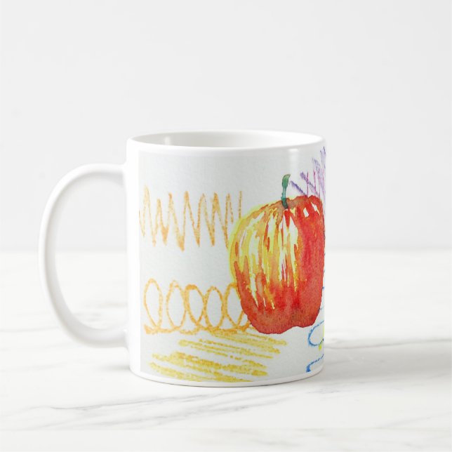 Apple Coffee Mug (Left)