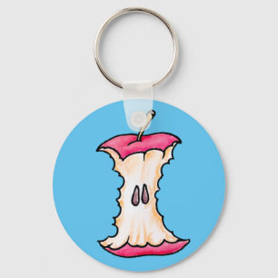 Apple core key ring