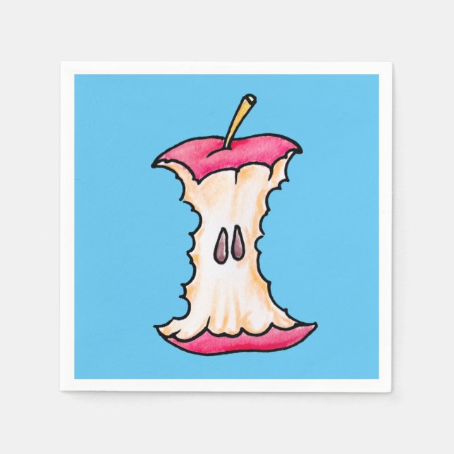 Apple core napkin (Front)