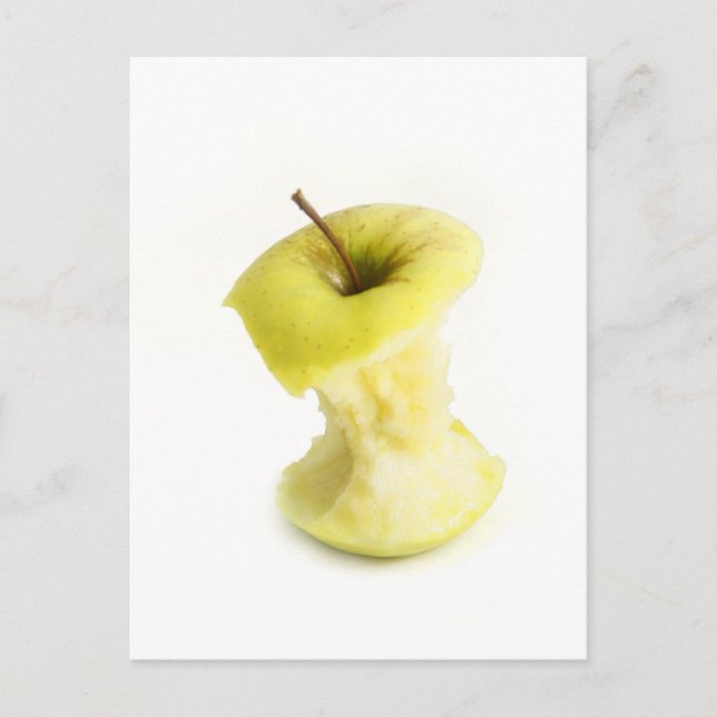 Apple core postcard (Front)