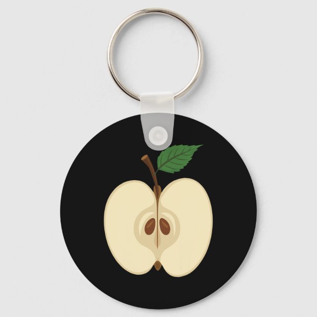 Apple Costume  Key Ring (Front)