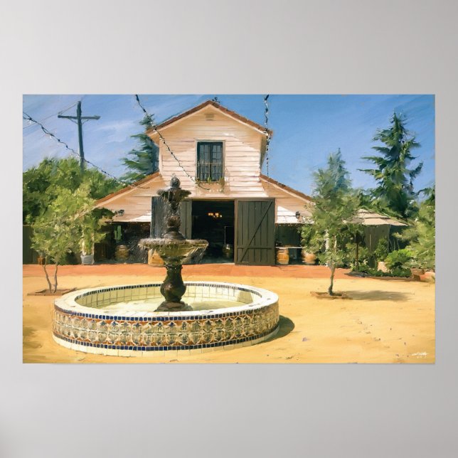 Apple Creek Ranch Painting Poster (Front)
