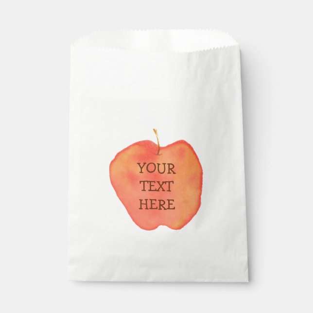 Apple Custom Favour Bag (Front)