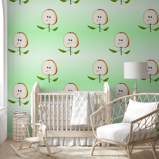 Apple Cut Wallpaper (Kids)