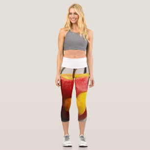 Apple" Cute Photo. Buy Now Capri Leggings