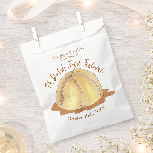 Apple Dumplings Amish Pennsylvania PA Dutch Food Favour Bag (Clipped)