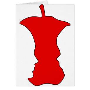 Apple Face Optical Illusion