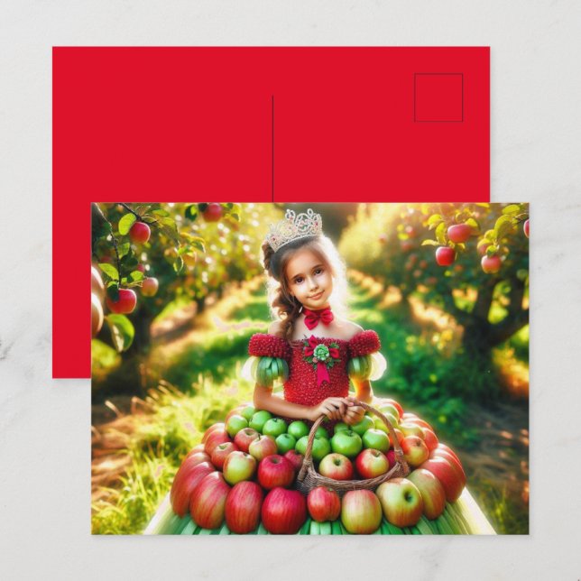 Apple Fairy Postcard (Front/Back)