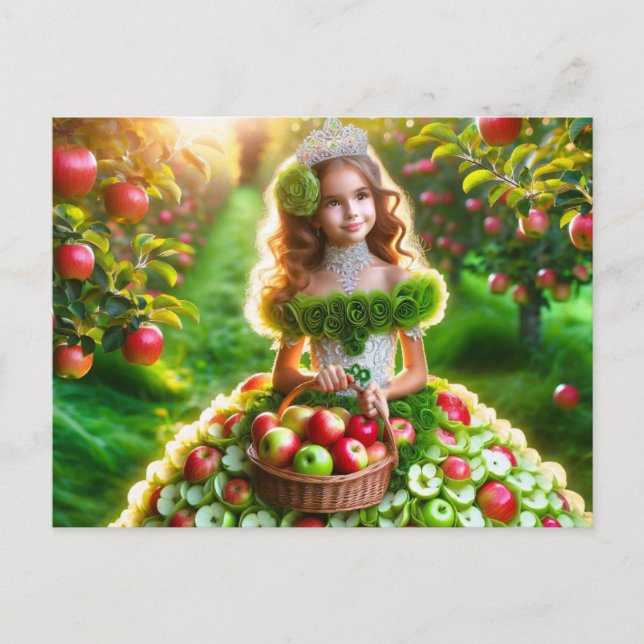 Apple Fairy Postcard (Front)