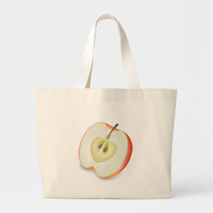 APPLE FOOD LARGE TOTE BAG