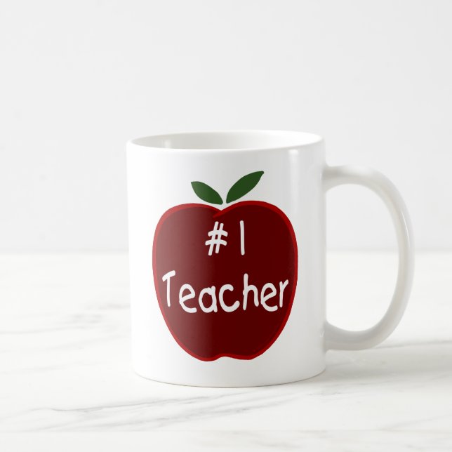 Apple For Teacher Mug (Right)