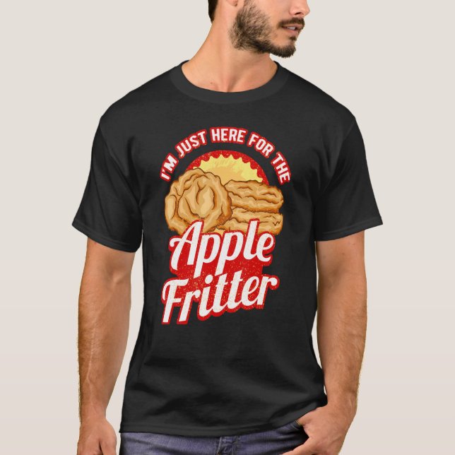 Apple Fritter Recipes Doughnuts Bread Gluten Free  T-Shirt (Front)