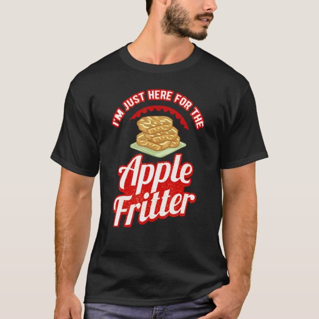 Apple Fritter Recipes Doughnuts Bread Gluten Free  T-Shirt (Front)