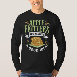 Apple Fritter Recipes Doughnuts Bread Gluten Free T-Shirt