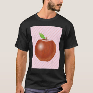 Apple Fruit Food Vegan Vitamins Fruit Apple T-Shirt