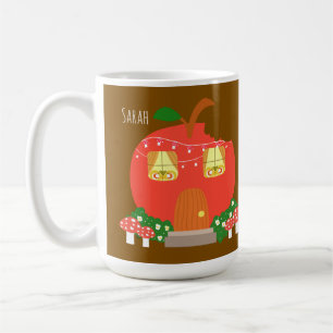 Apple Fruit Frog House Coffee Mug