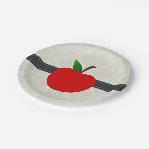Apple Fruit Paper Plate