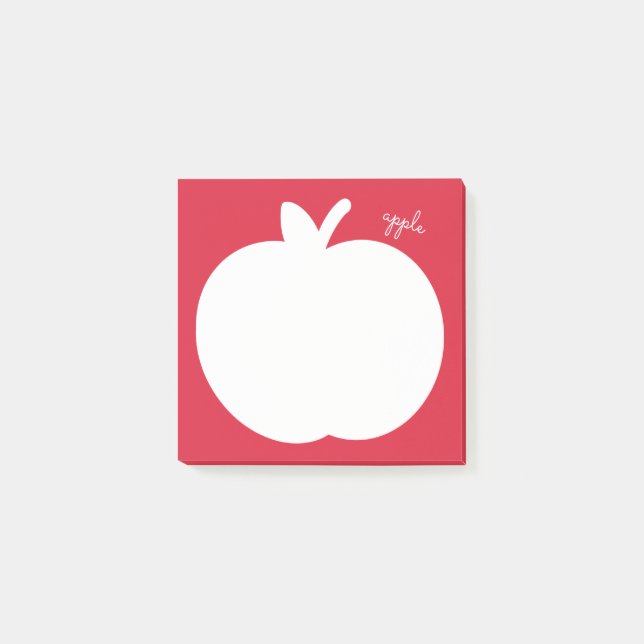 Apple Fruit Post-it Notes (Front)
