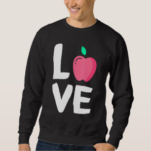 Apple fruit Summer Vegan Apple Juice Sweatshirt
