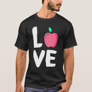 Apple fruit Summer Vegan Apple Juice T-Shirt