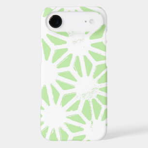 Apple green geometric pattern
