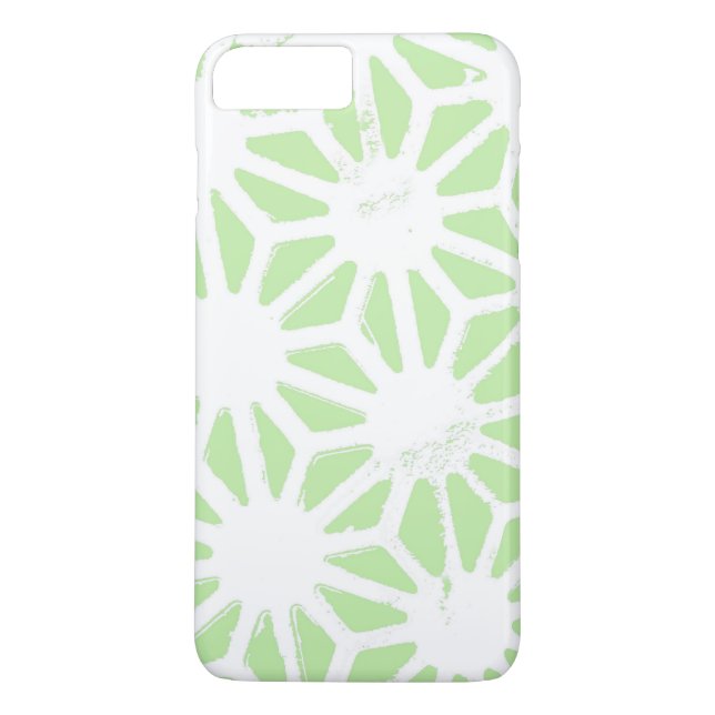 Apple green geometric pattern Case-Mate iPhone case (Back)