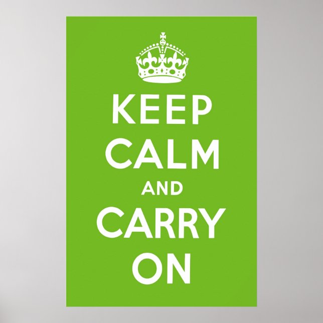 Apple Green Poster (Front)