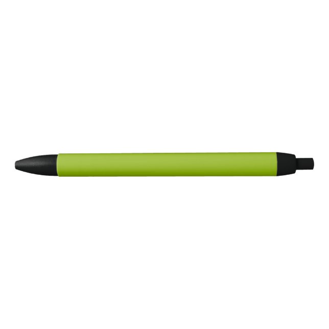 Apple green (solid colour)  blue ink pen (Front)