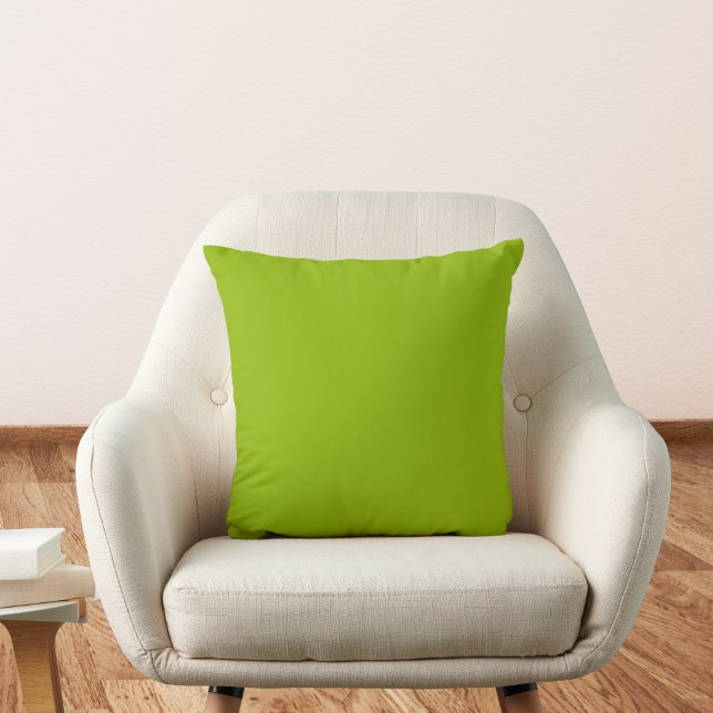 Apple Green Solid Colour Cushion (Creator Uploaded)