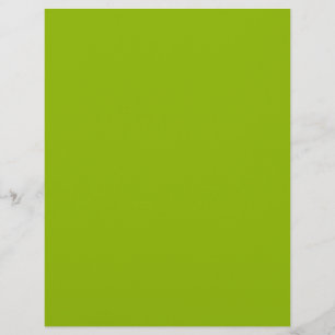 Apple green (solid colour) custom letterhead