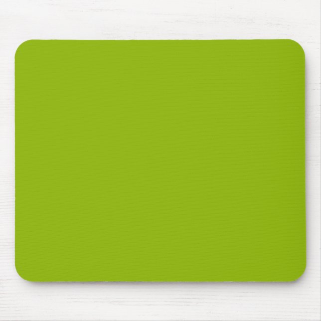 Apple green (solid colour)  mouse pad (Front)