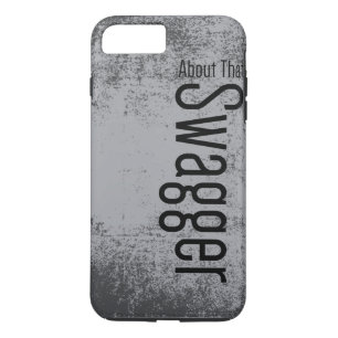 Apple grey swagger iPhone case 7/8 plus