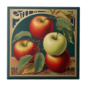 Apple Harvest Ceramic Tile