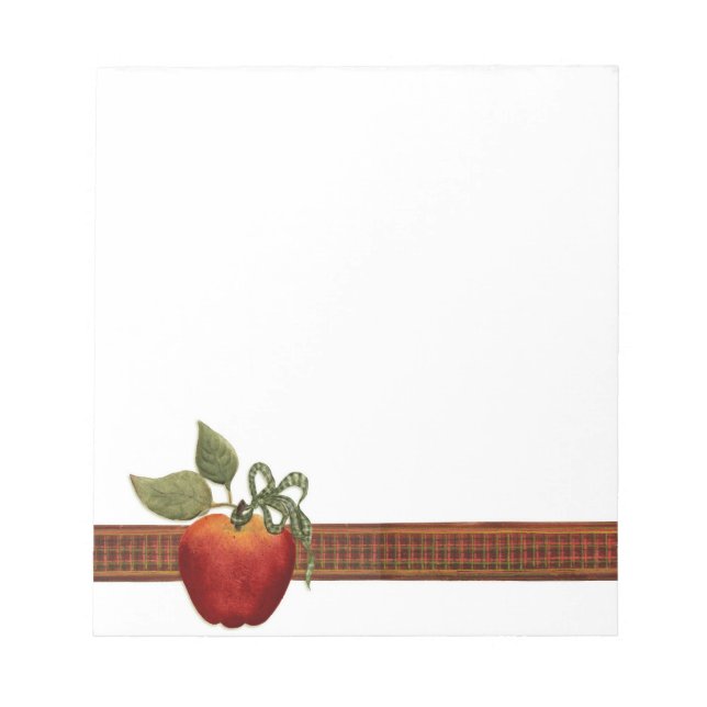 Apple Harvest - Notepad (Front)