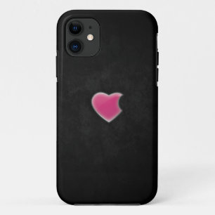 "apple" heart iphone case