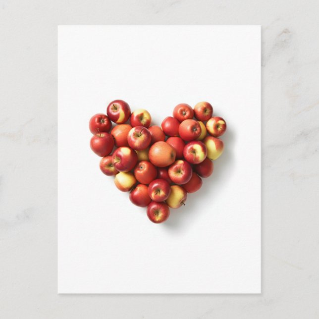 Apple Heart Postcard (Front)