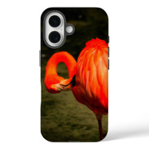 APPLE i PHONE CASE WITH A FLAMINGO DESIGN
