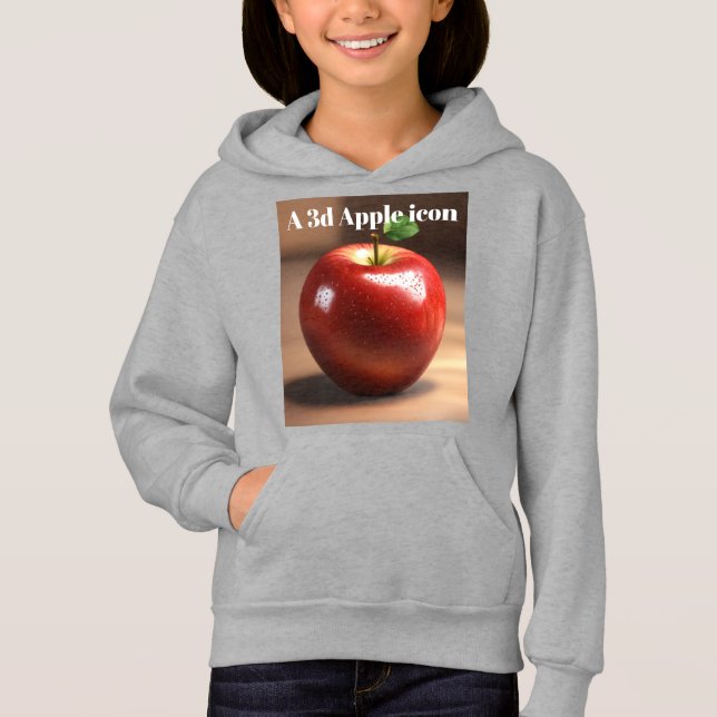 Apple Icon Pullover Hoodie (Front)