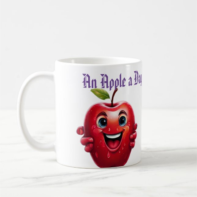  Apple-Inspired Mug Design (Left)