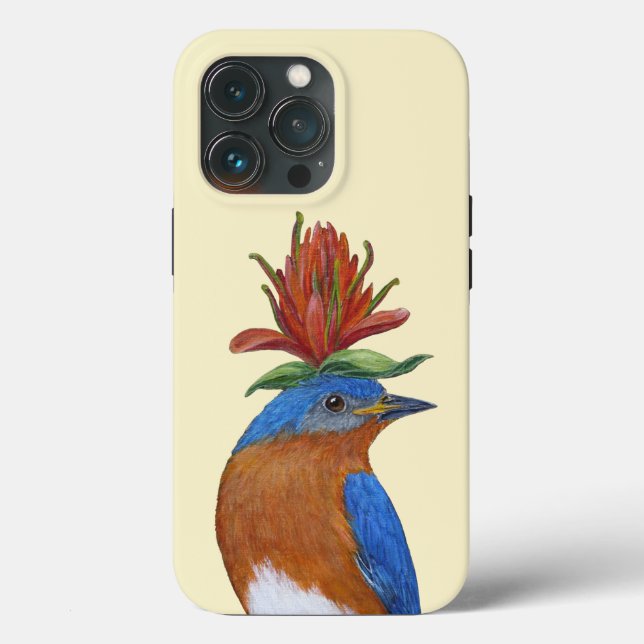 Apple iPhone 13 Pro bluebird case (Back)