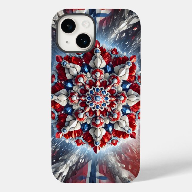 Apple iPhone 14 Case-Mate Norwegian Colours Case-Mate iPhone Case (Back)