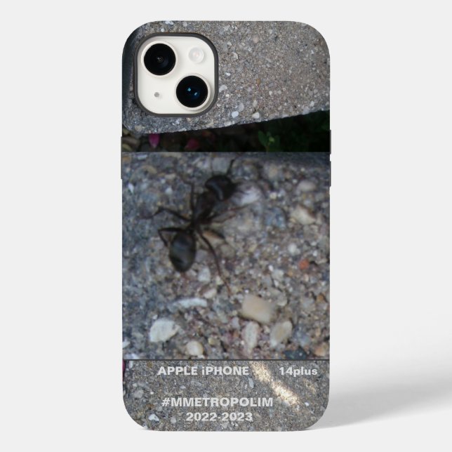APPLE iPHONE 14 plus CASE /#MMETROPOLIM DESIGN (Back)