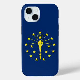 Apple iPhone 15 Case-Mate Indiana flag Case