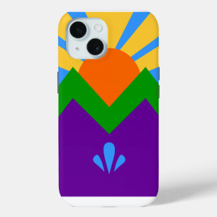 Apple iPhone 15 Case-Mate Manitou Springs flag Case